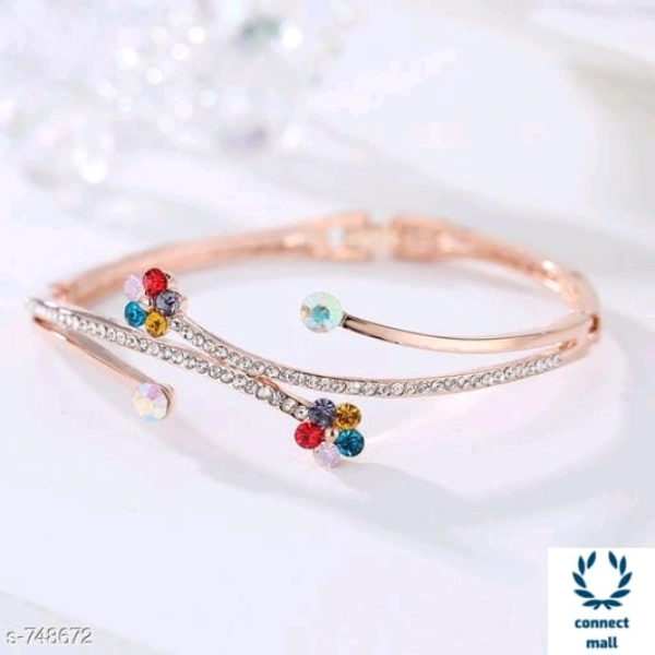 Fancy Standard Copper Bracelets  - Free  Size, Copper, Charm Bracellet,  2 Pieces of Pack: 1